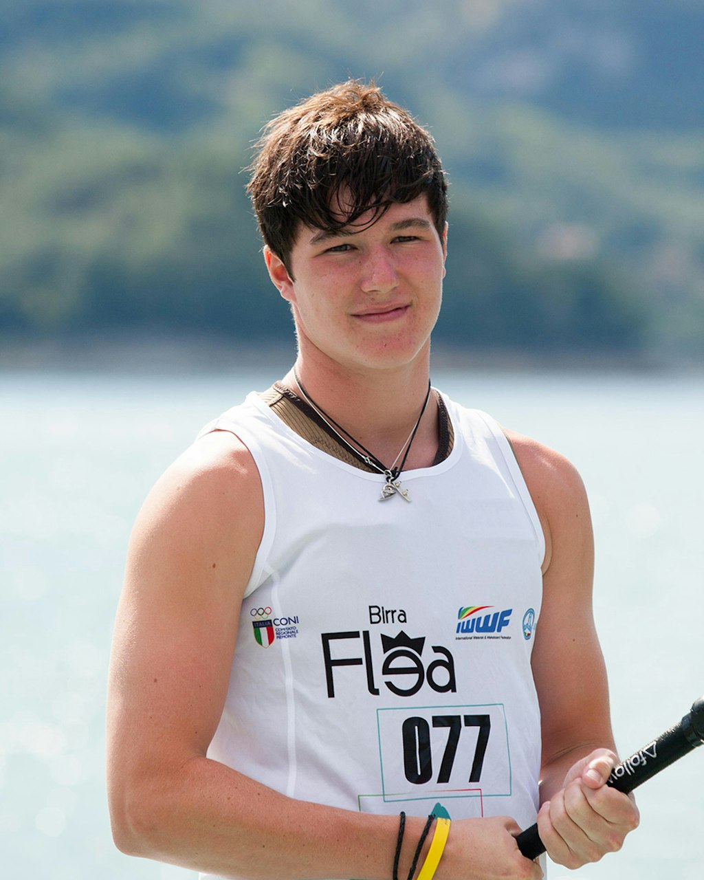 Mitch Wise at the 2018 Euros Italy