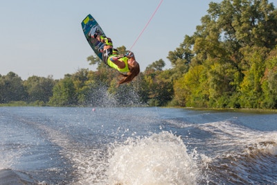 Emma Pickard at the 2021 Mastercraft Practice SYBSC - Wakeboard UK