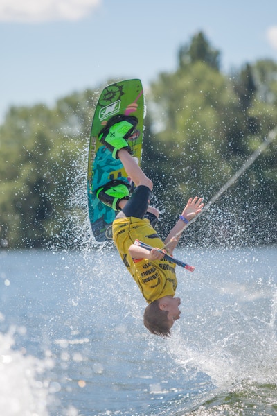 Charlie Lloyd at the 2022 Squad - Wakeboard UK