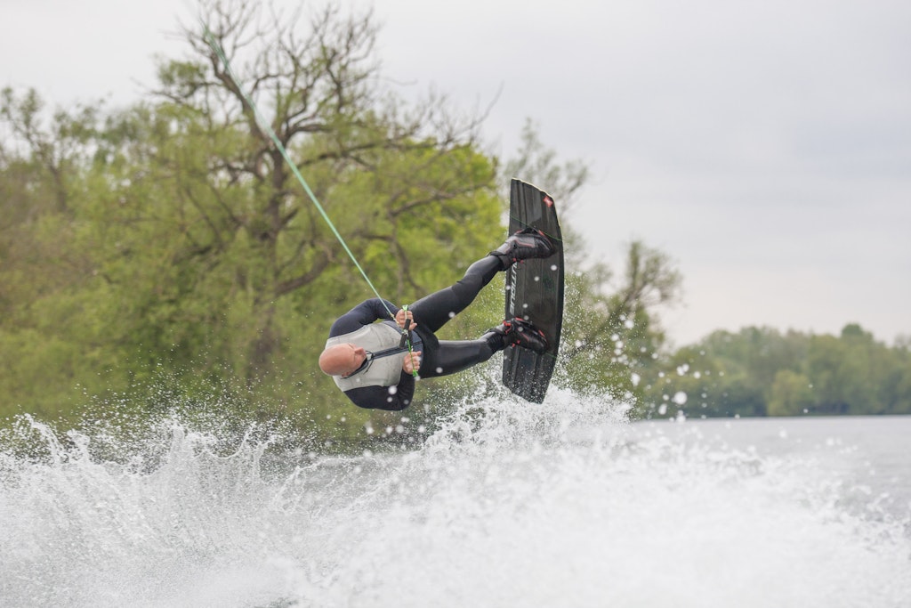 Mark Goldsmith, TeamGB , at the 2021 Test Practice at Isis Waterski and ...