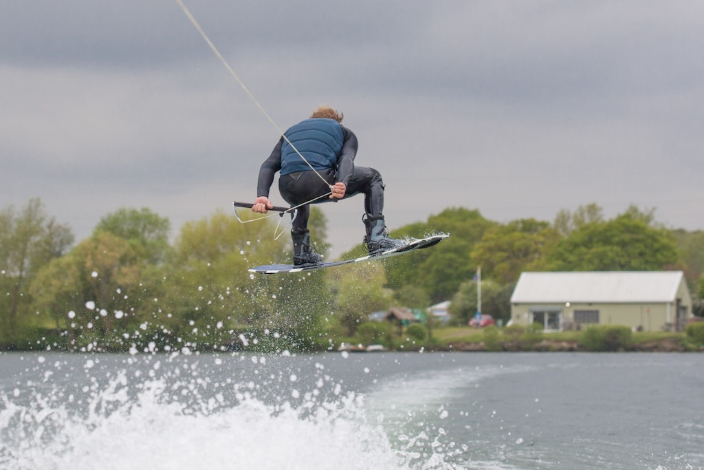 Scott O'Keefe, TeamGB 🇬🇧, at the 2021 Test Practice at Isis Waterski and Wakeboard Club, Reading