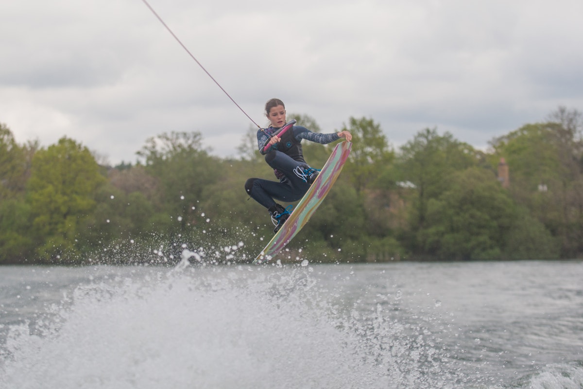 Isabelle Lloyd At The 2023 Quays Wake And Ski Practice - Wakeboard Uk