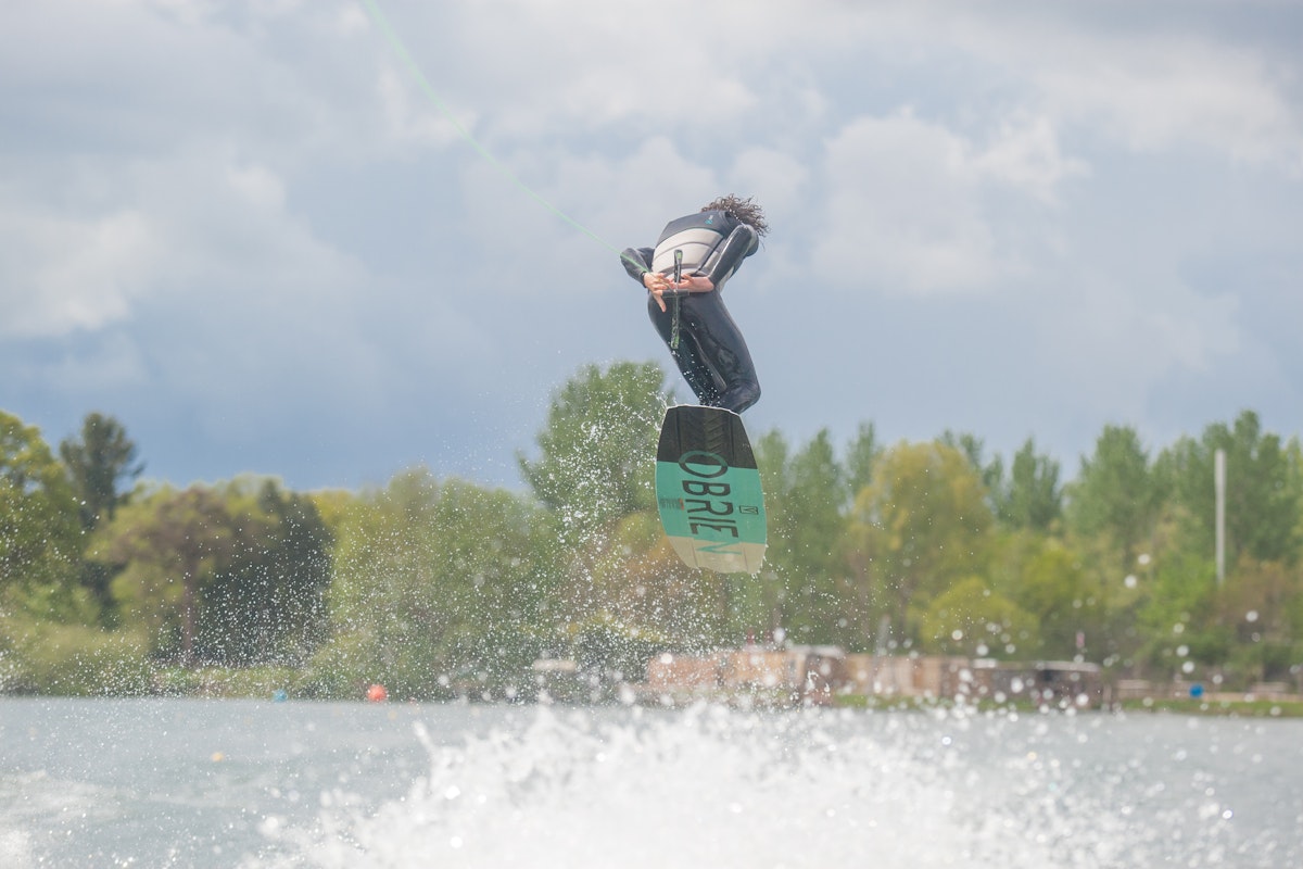 Jake Williams at the 2023 Quays Wake And Ski Practice - Wakeboard UK