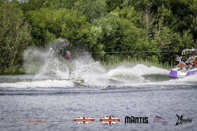 Rider at the 2024 Midlands Nautique UK Wake Nationals Wakeboard - Photo Mantis Pro Media