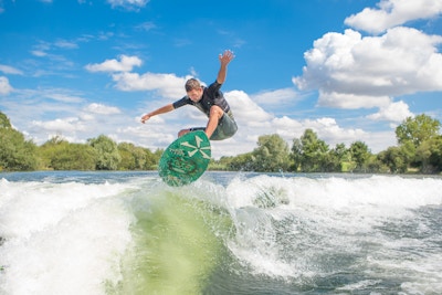 Ant Edwards At The 2023 Malibu Boats Uk Wakesurf Nationals - Wakesurf Uk