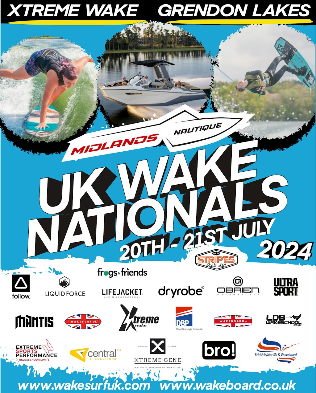 2024 Midlands Nautique UK Wake Nationals Live - Wakeboard UK